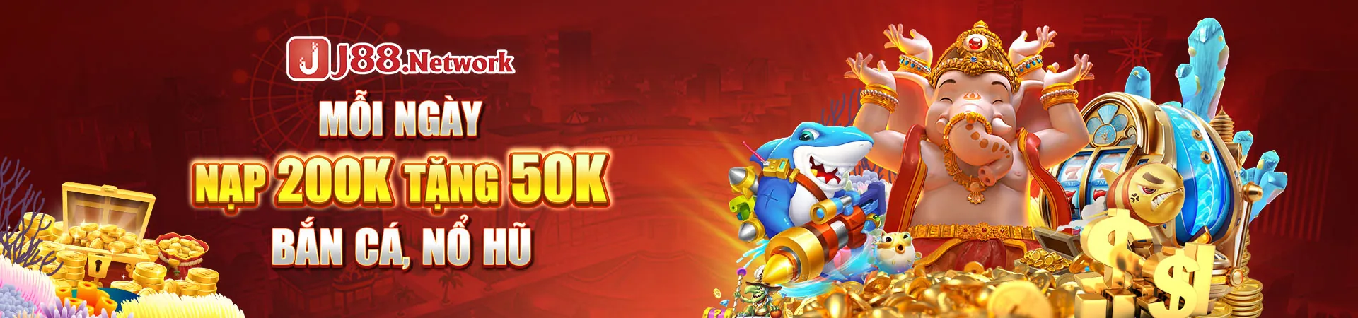 Hình ảnh đại dương rực rỡ với các loài cá và biểu tượng chiến thắng trong game bắn cá ae388 app