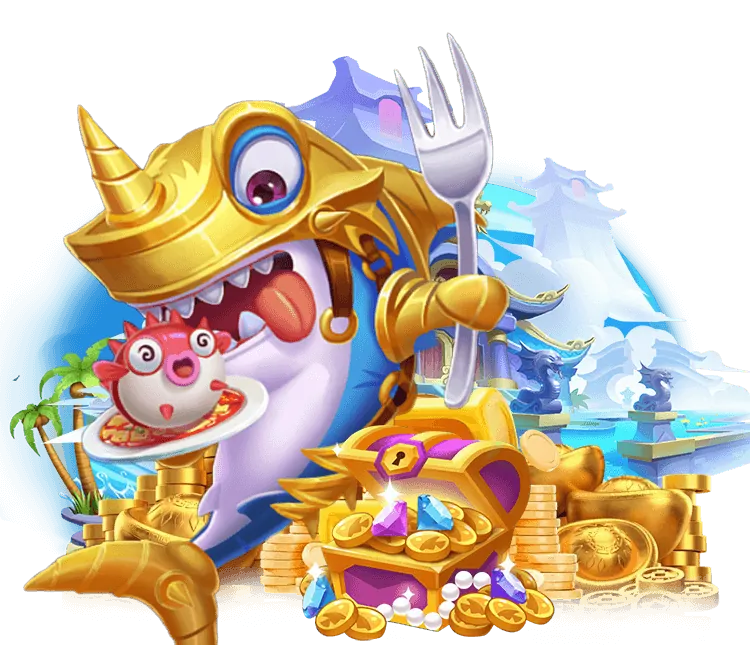 Hình ảnh minh họa các loại cá và vũ khí trong game bắn cá ae388 app